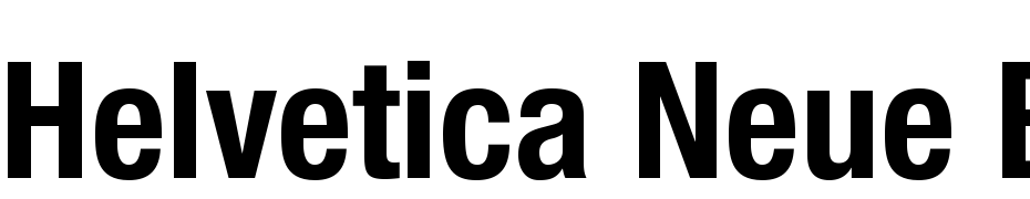 Helvetica Neue Bold Condensed Yazı tipi ücretsiz indir